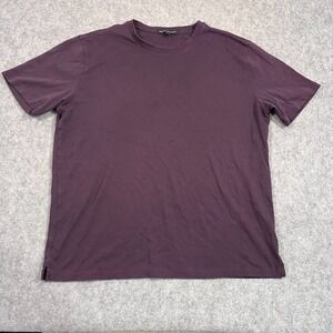 Robert Barakett‎ Plum Jam Purple Short Sleeve Crew Neck T-Shirt Men's Size XL